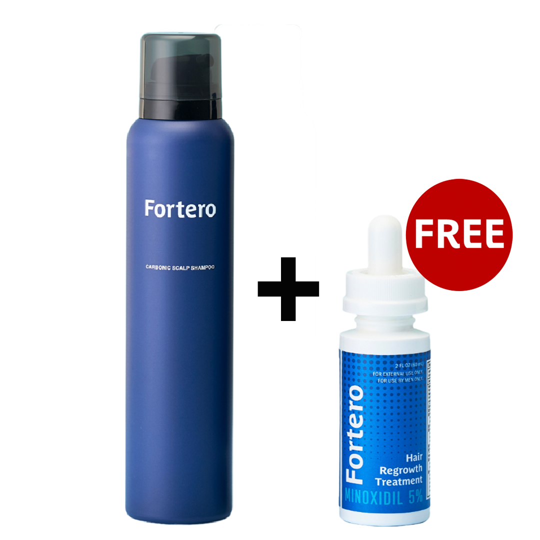 Fortero Hair Thickening Kit (Subscription) with Free Gift