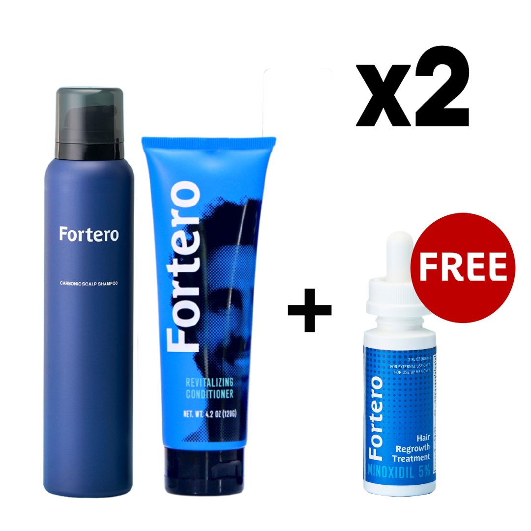 Fortero Hair Growth Kit (Subscription) with Free Gift