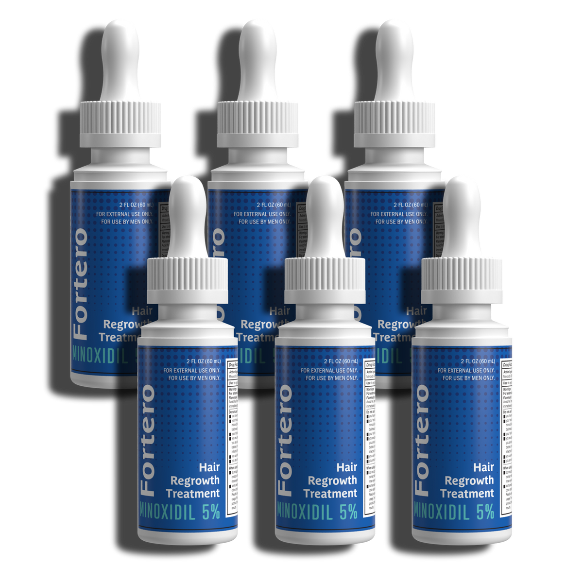 Fortero Minoxidil 5% (Pack of 6)