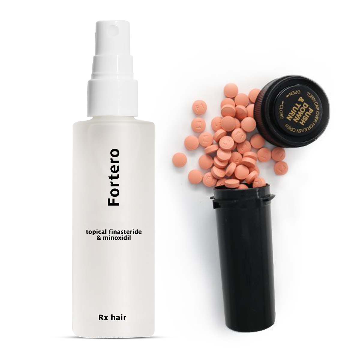 The Complete Hair Loss Recovery All-In-One Spray & Oral Finasteride