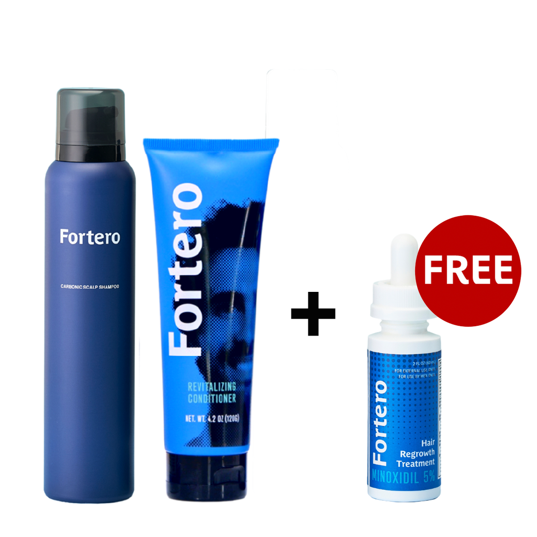 Fortero Hair Growth Kit (Subscription) with Free Gift