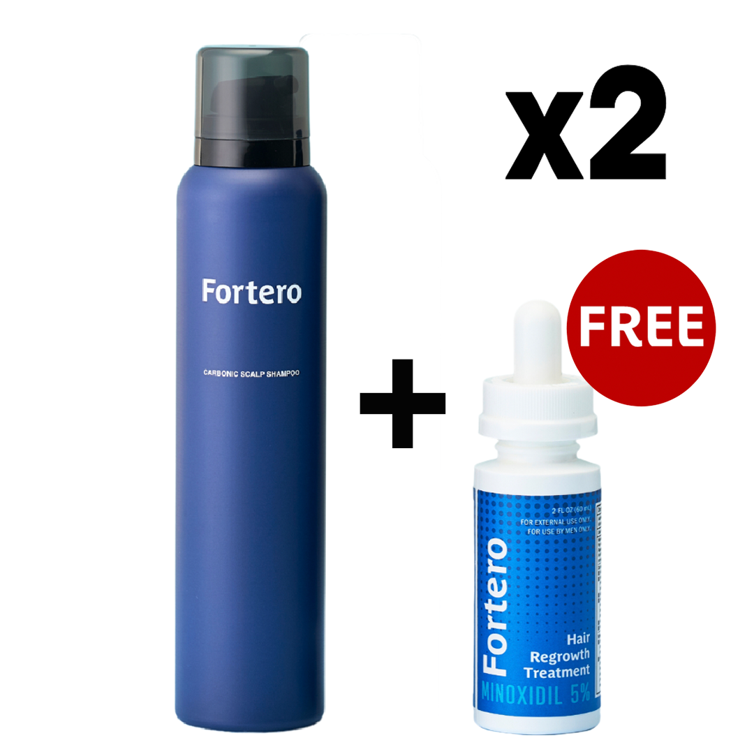 Fortero Hair Thickening Kit (Subscription) with Free Gift