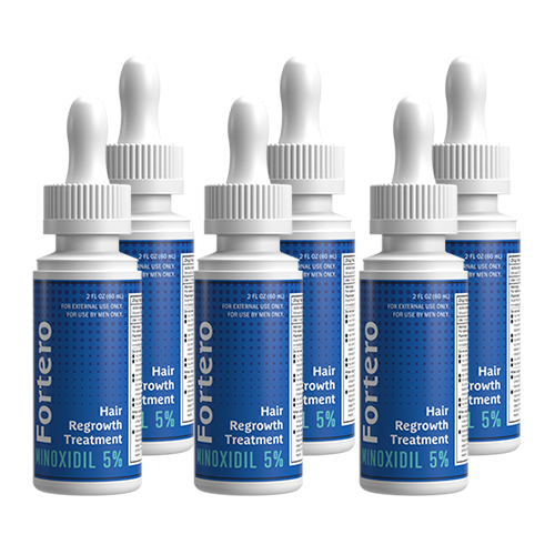 Fortero Minoxidil 5% [6 bottles]