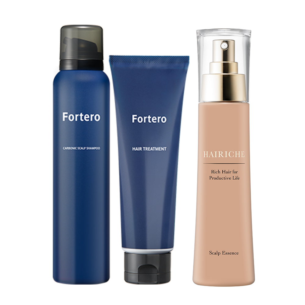 Fortero Shampoo & Conditioner  & Hairiche  Kit